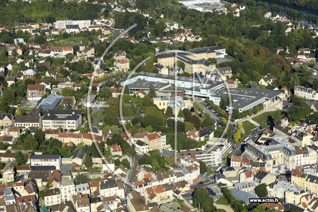 Photo arienne de Pontoise (Centre)