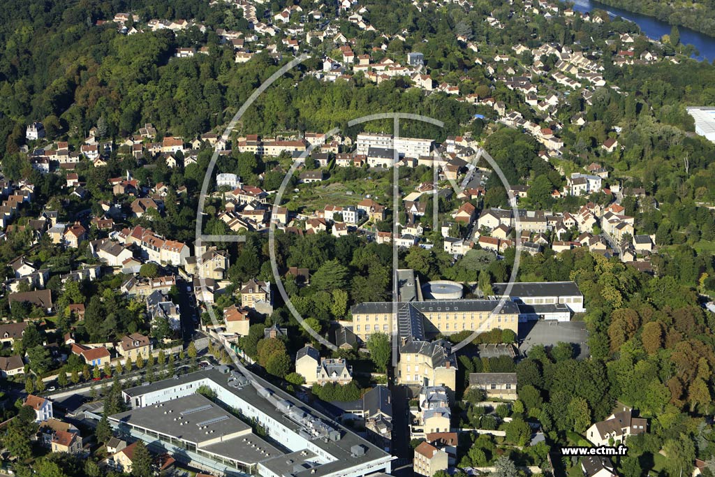 Photo arienne de Pontoise (l'Hermitage)