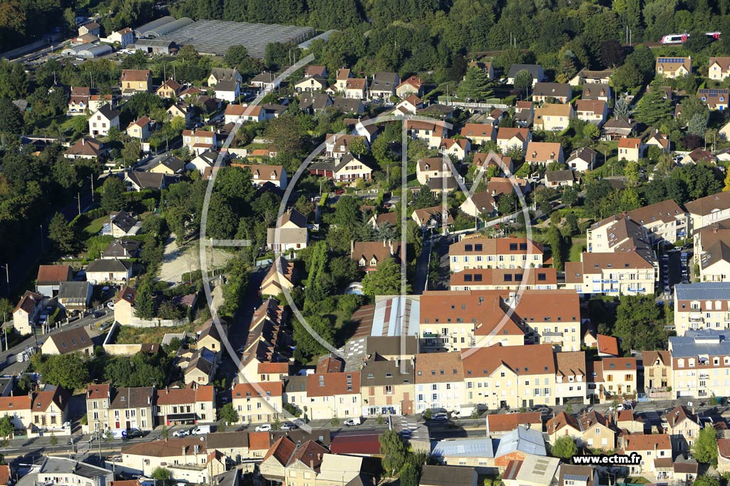 Photo arienne de Saint-Ouen-l'Aumne (Coix des Pointes)