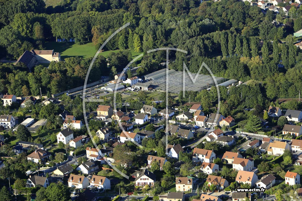 Photo arienne de Saint-Ouen-l'Aumne (Coix des Pointes)