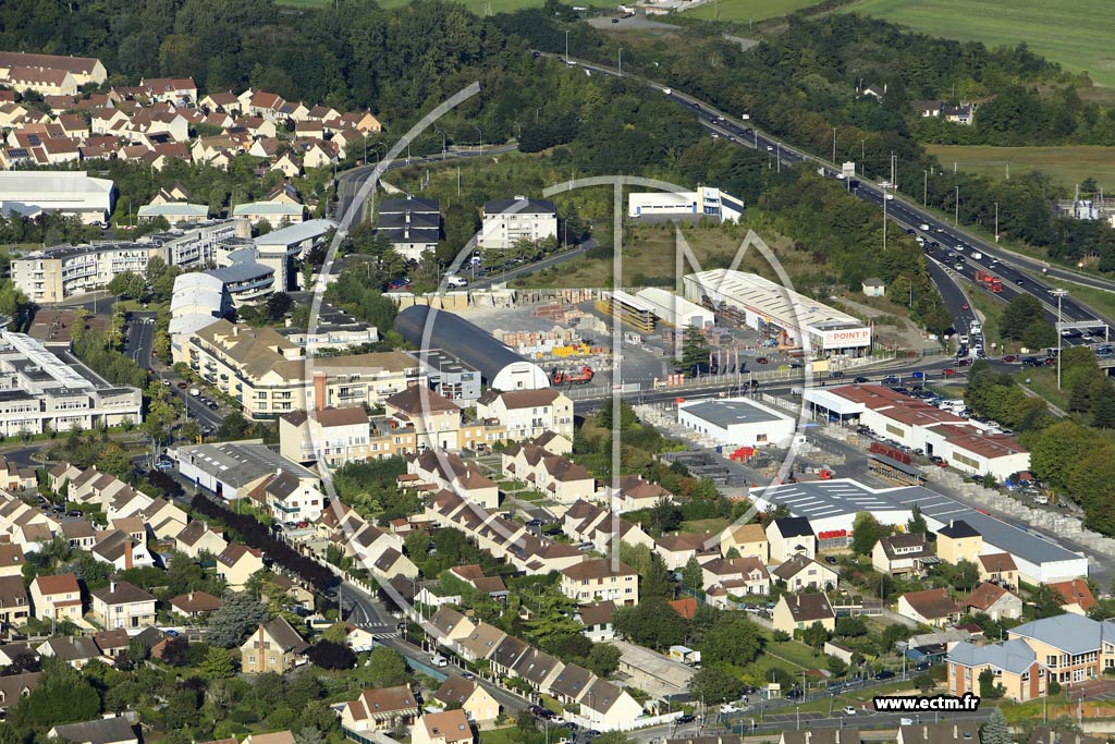 Photo arienne de Saint-Ouen-l'Aumne (les Beaux Vents)