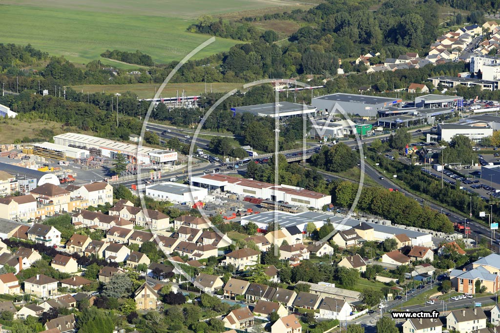 Photo arienne de Saint-Ouen-l'Aumne (les Beaux Vents)