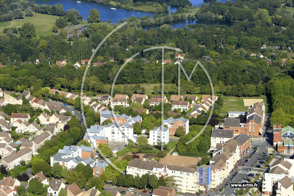 Photo arienne de Vaural (la Marnire)