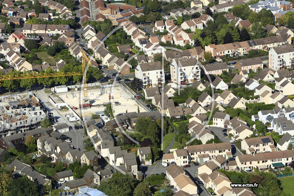 Photo arienne de Vaural (les Longues Terres)