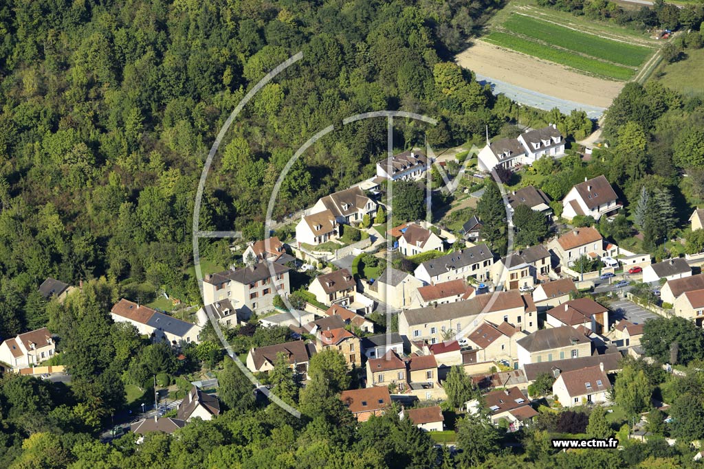 Photo arienne de Vaural (les Marais)