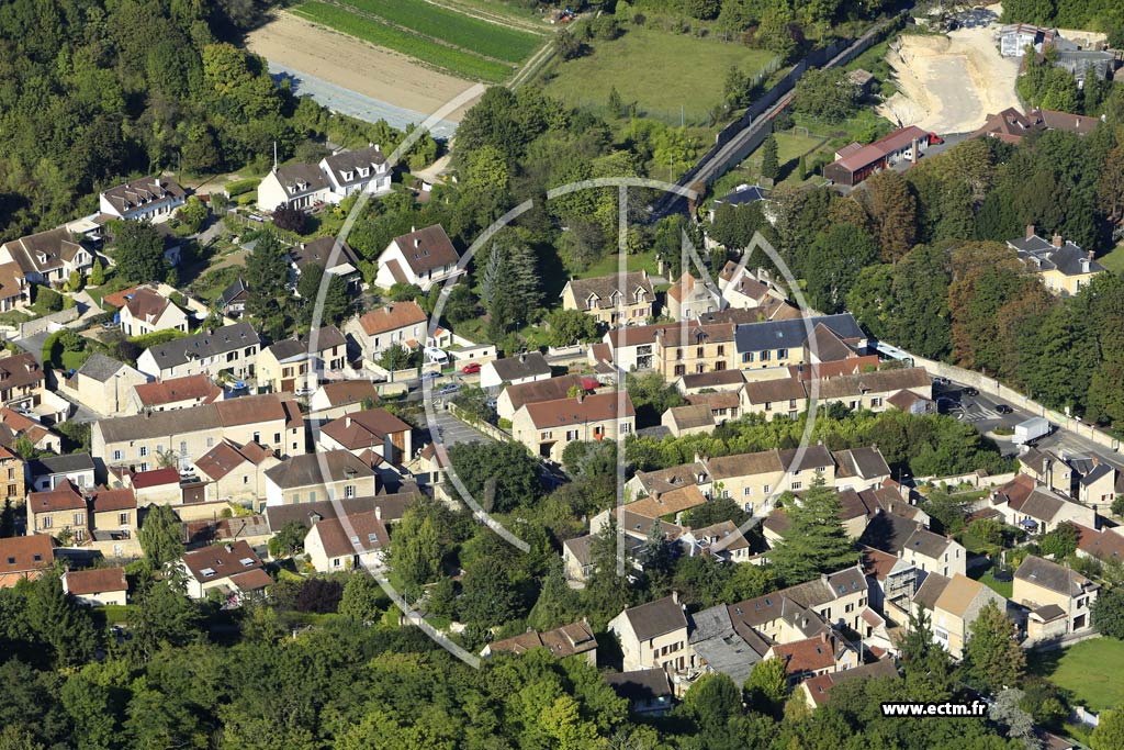 Photo arienne de Vaural (les Marais)