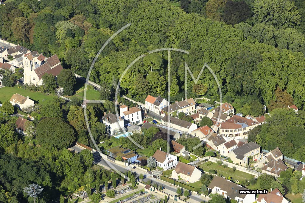 Photo arienne de Vaural (les Marais)