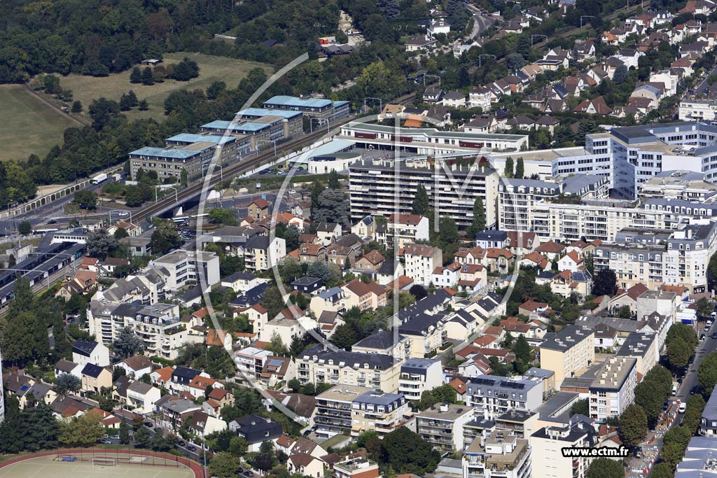 Photo arienne de Antony (Croix de Berny)