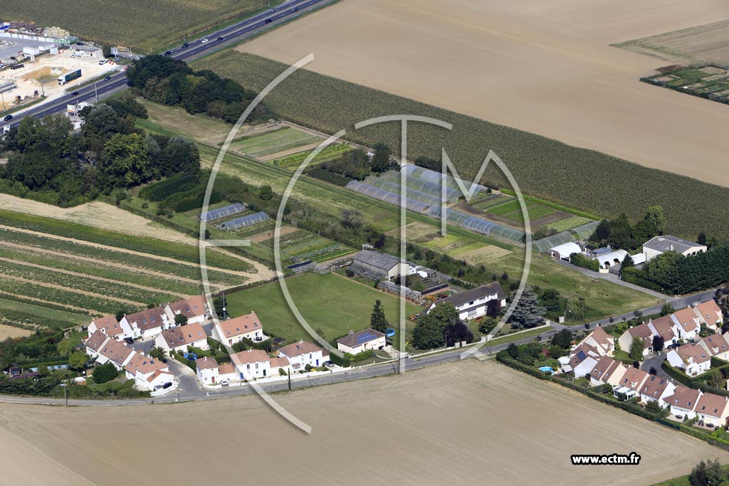 Photo arienne de Ballainvilliers (Quartier du Clos du Chteau)