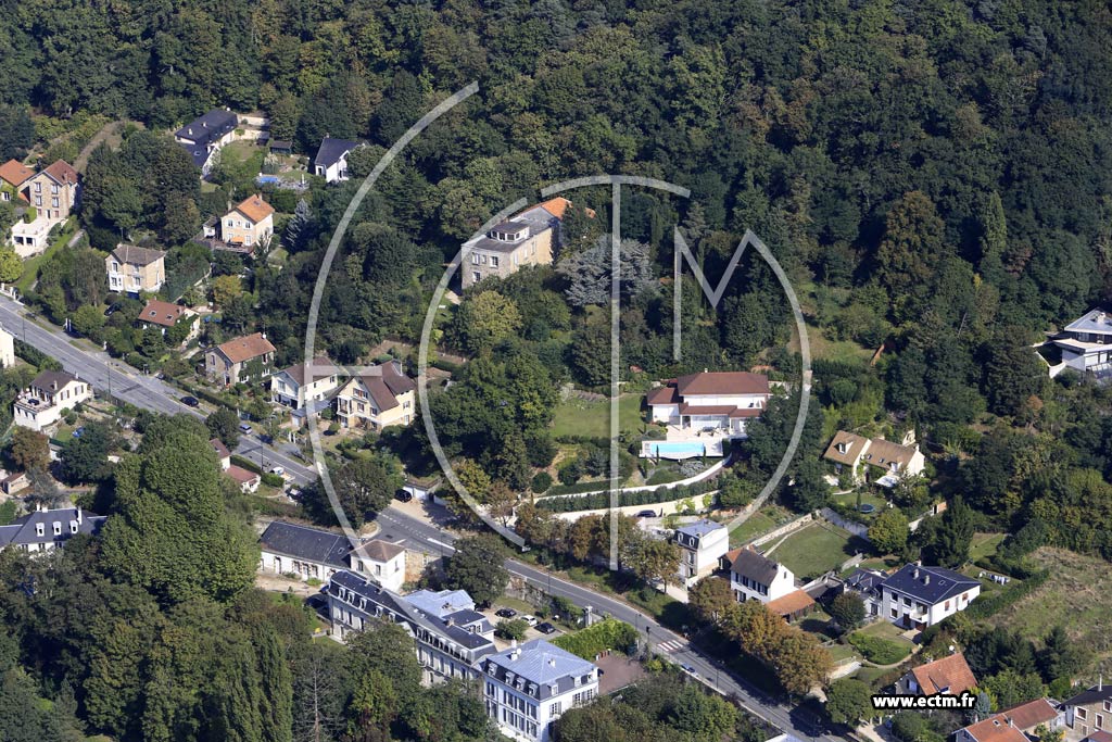 Photo arienne de Bivres (la Martinire)
