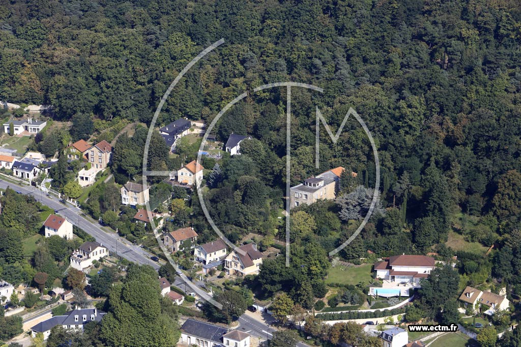 Photo arienne de Bivres (la Martinire)