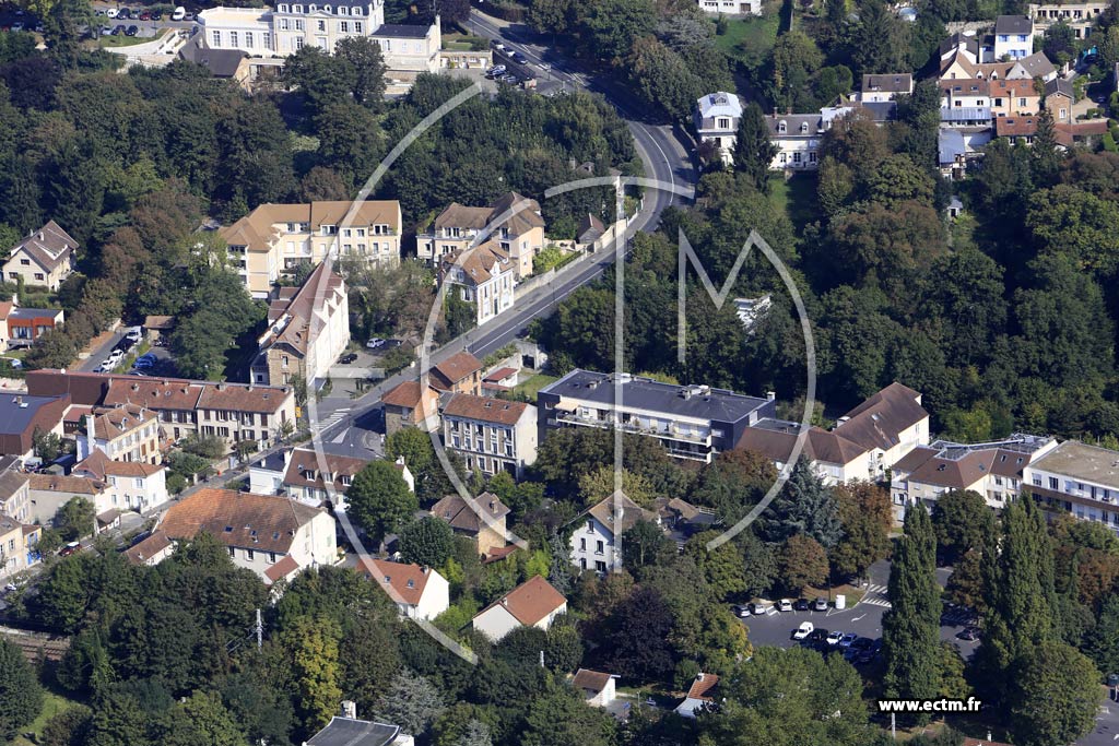 Photo arienne de Bivres (les Mathurins)