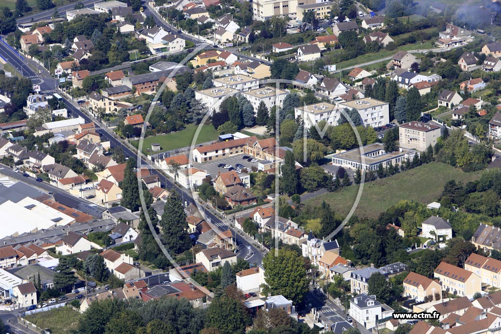 Photo arienne de Champlan (le Petit Champlan)