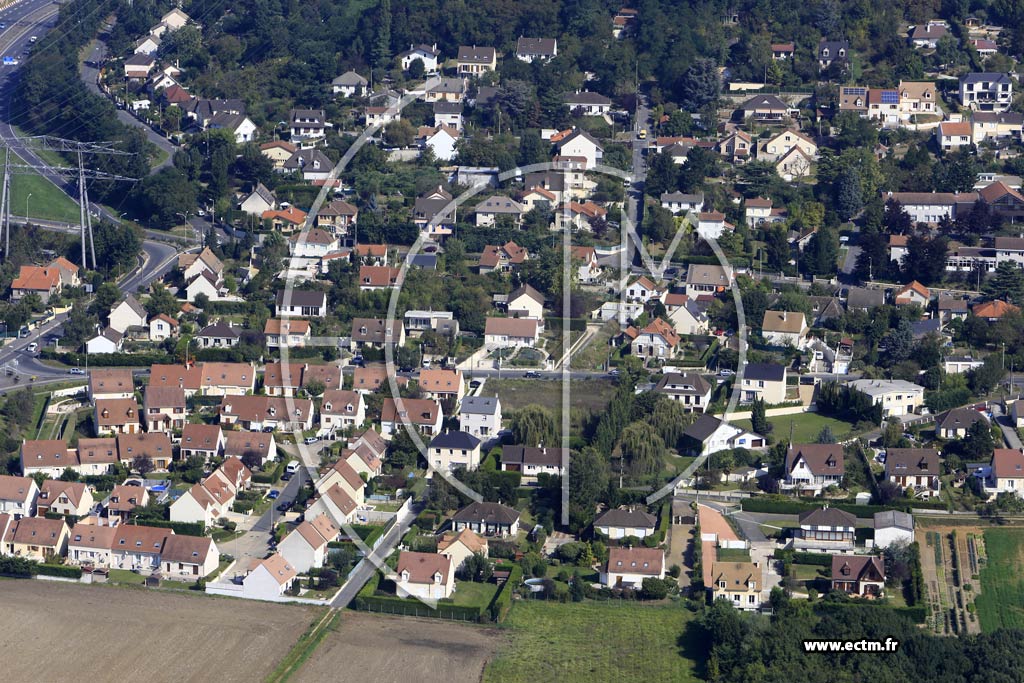 Photo arienne de Champlan (les Marcots)