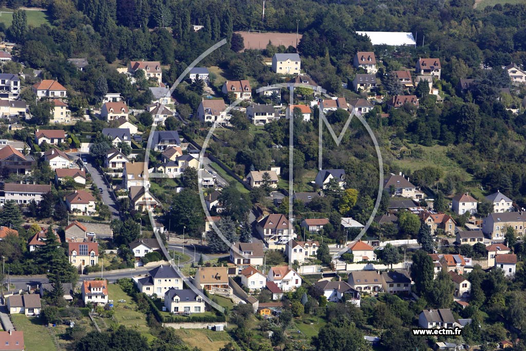 Photo arienne de Champlan (les Marcots)