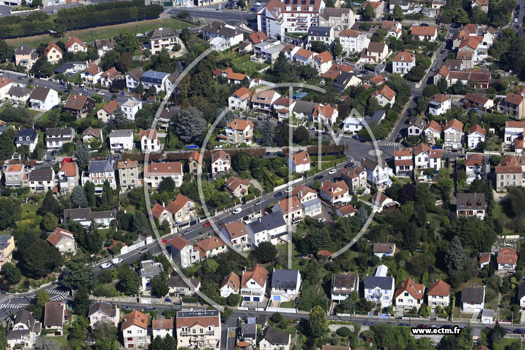 Photo arienne de pinay-sur-Orge (Quartier de la Gare)