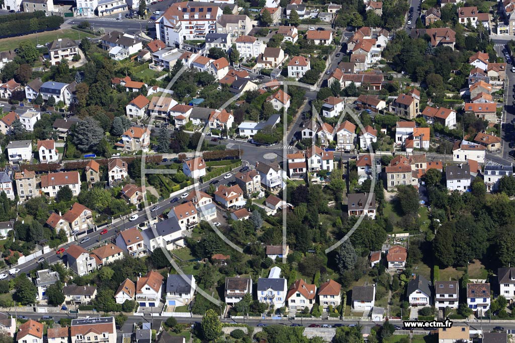 Photo arienne de pinay-sur-Orge (Quartier de la Gare)
