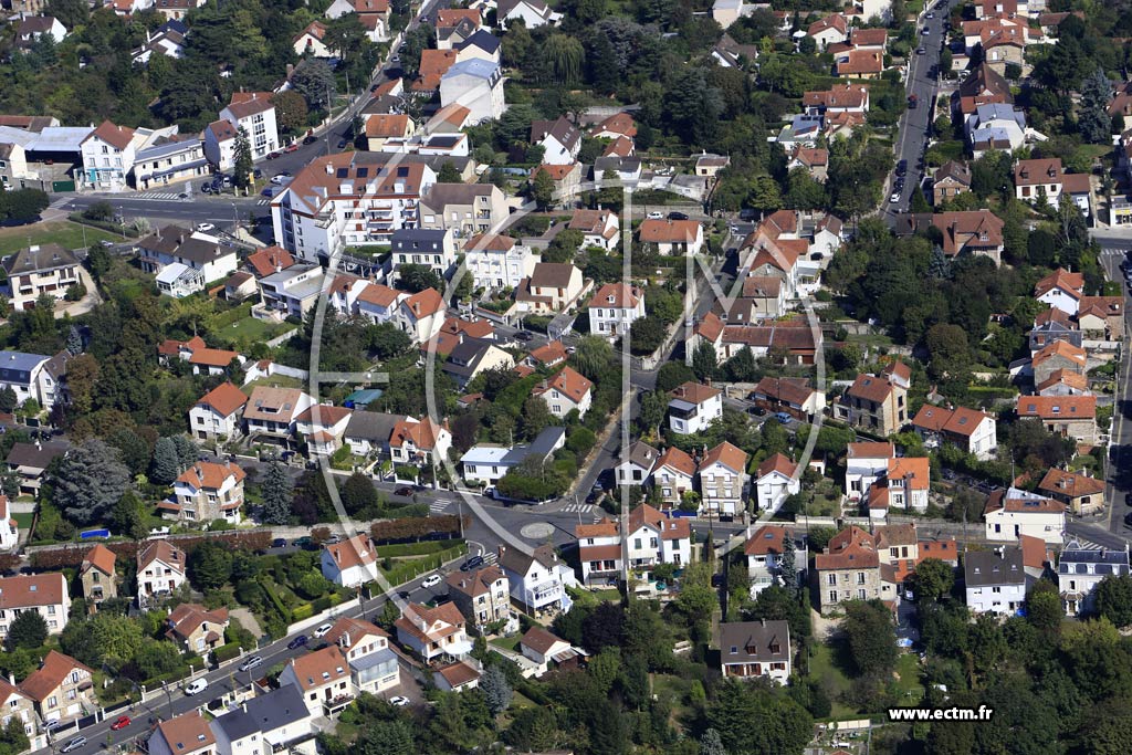 Photo arienne de pinay-sur-Orge (Quartier de la Gare)
