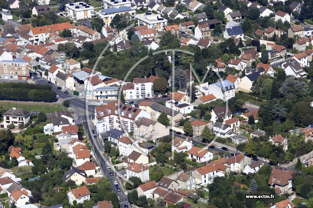 Photo arienne de pinay-sur-Orge (Quartier de la Gare)
