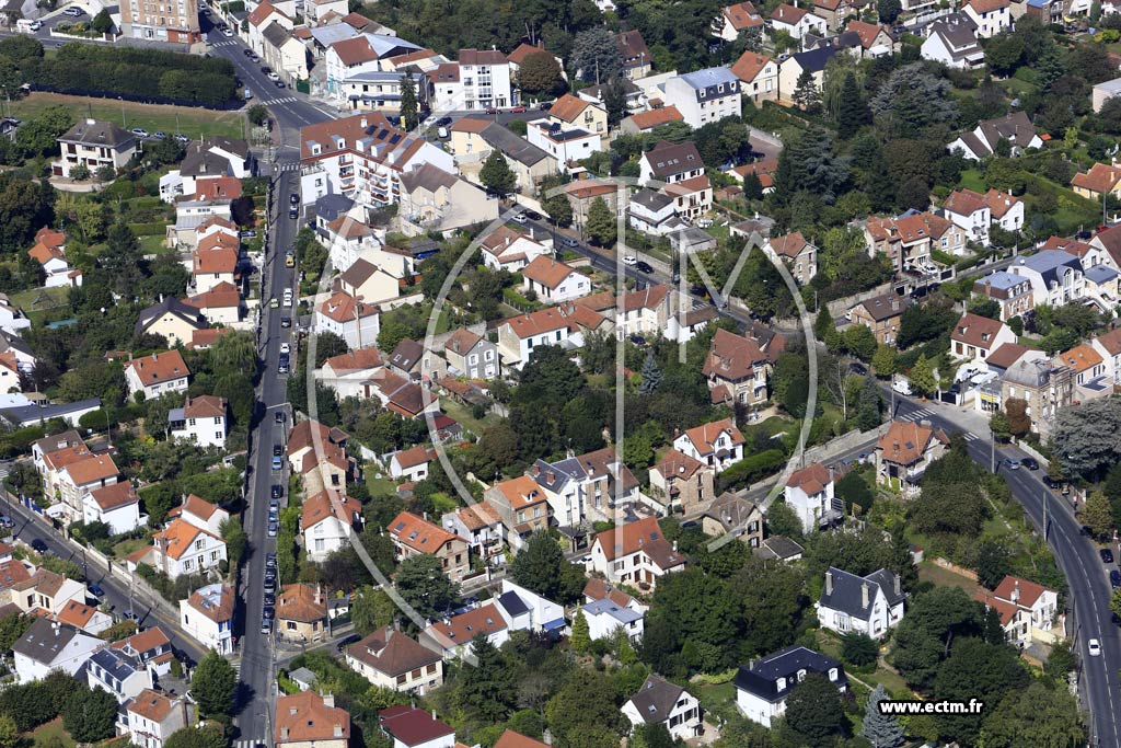 Photo arienne de pinay-sur-Orge (Quartier de la Gare)