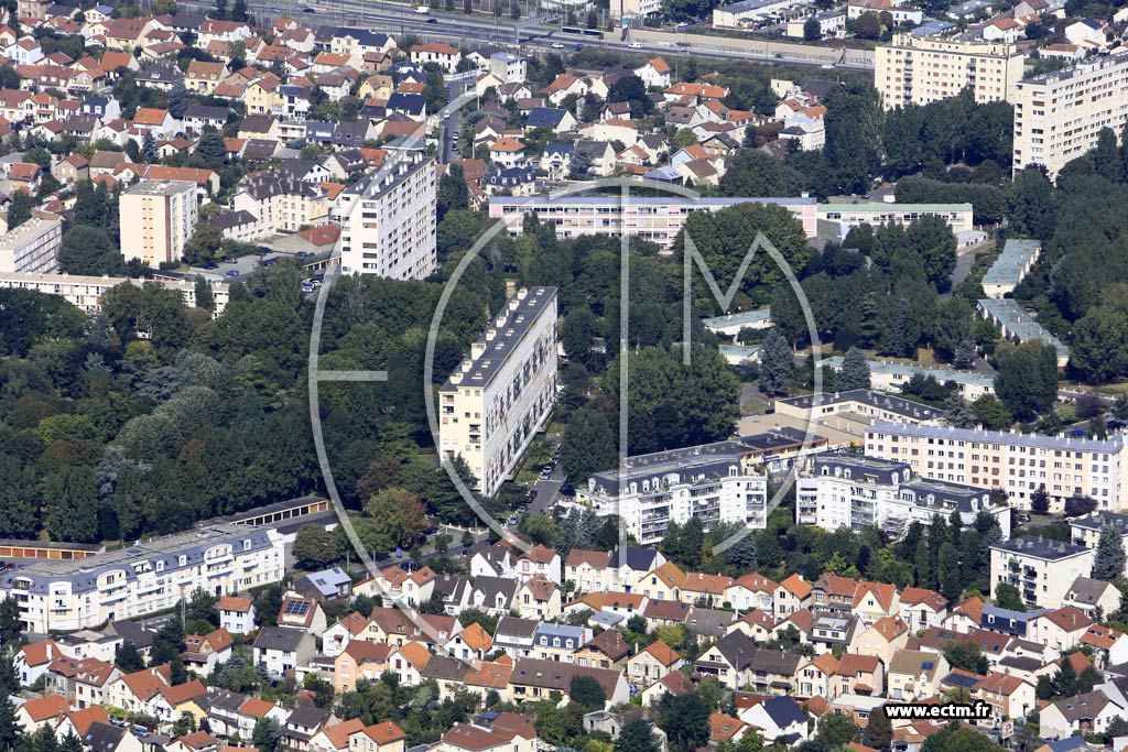 Photo arienne de Fresnes