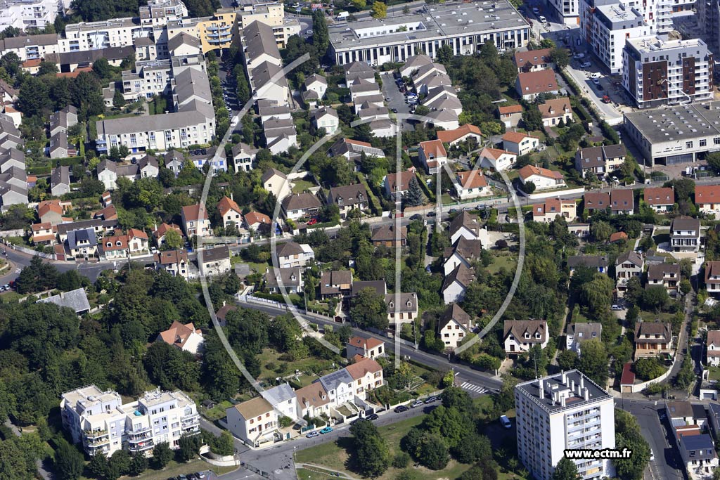 Photo arienne de Fresnes