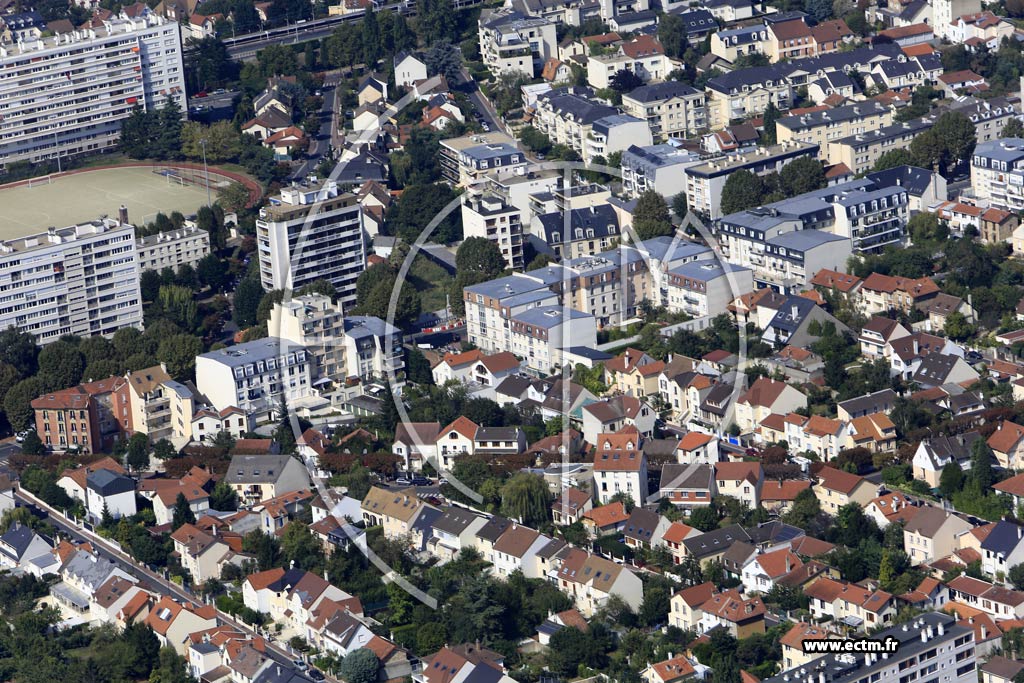 Photo arienne de Fresnes