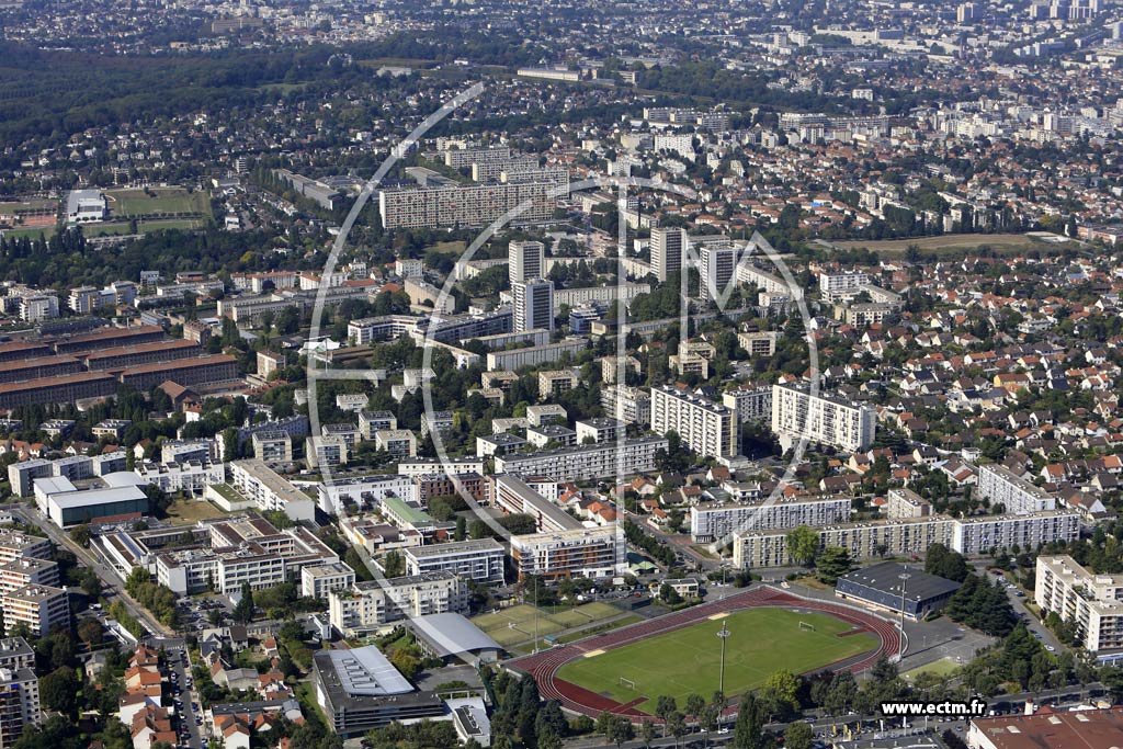 Photo arienne de Fresnes (la Valle aux Renards)