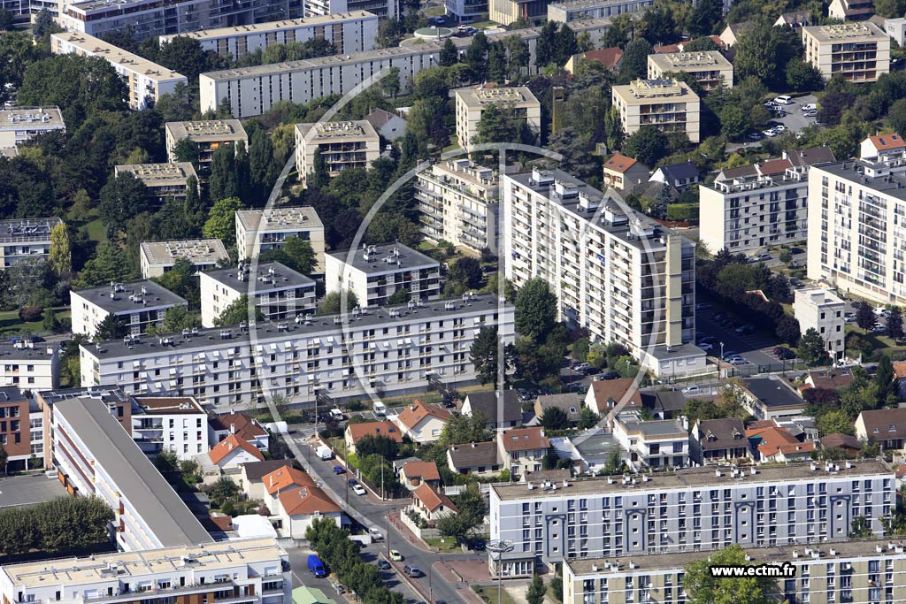 Photo arienne de Fresnes (la Valle aux Renards)