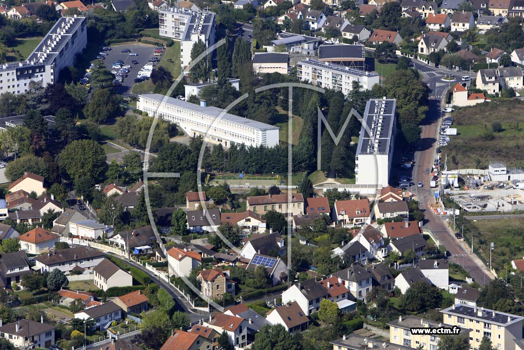 Photo arienne de Igny (les Ruchres)