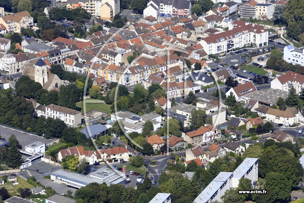Photo arienne de Longjumeau