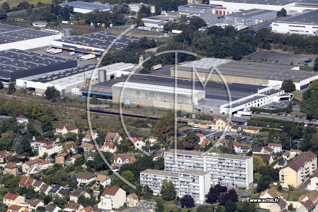Photo arienne de Longjumeau
