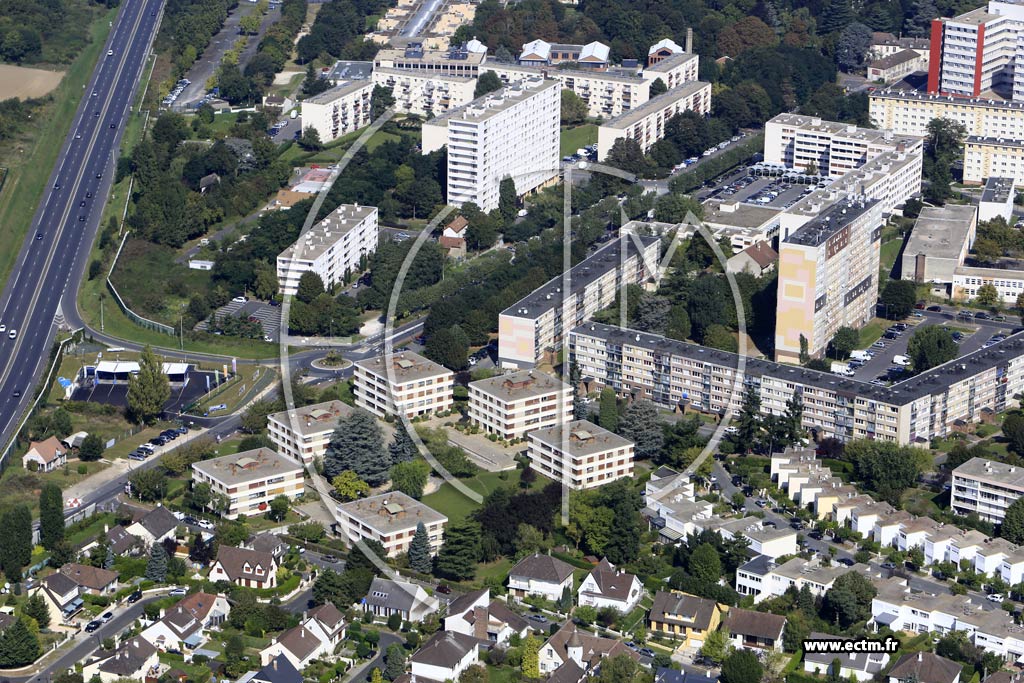 Photo arienne de Longjumeau (Sud)