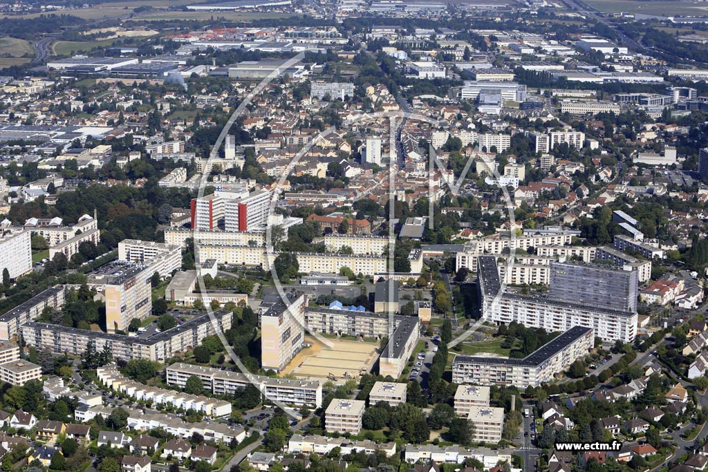 Photo arienne de Longjumeau (Sud)