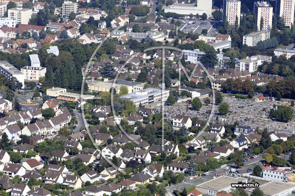 Photo arienne de Longjumeau (Sud)