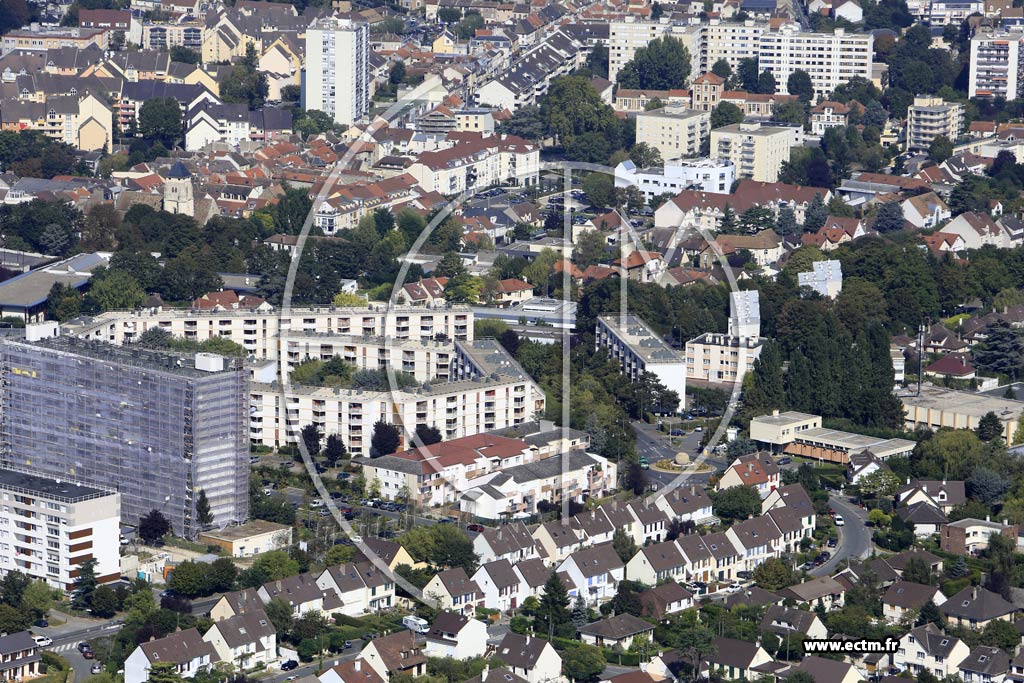 Photo arienne de Longjumeau (Sud)