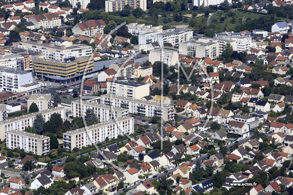 Photo arienne de Morangis (le Belvdre)