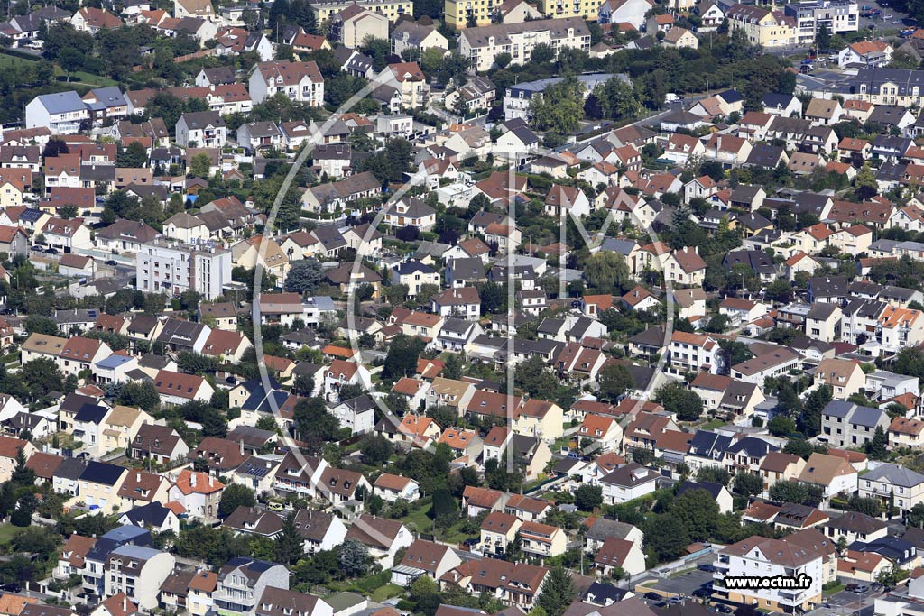 Photo arienne de Morangis (le Parc)