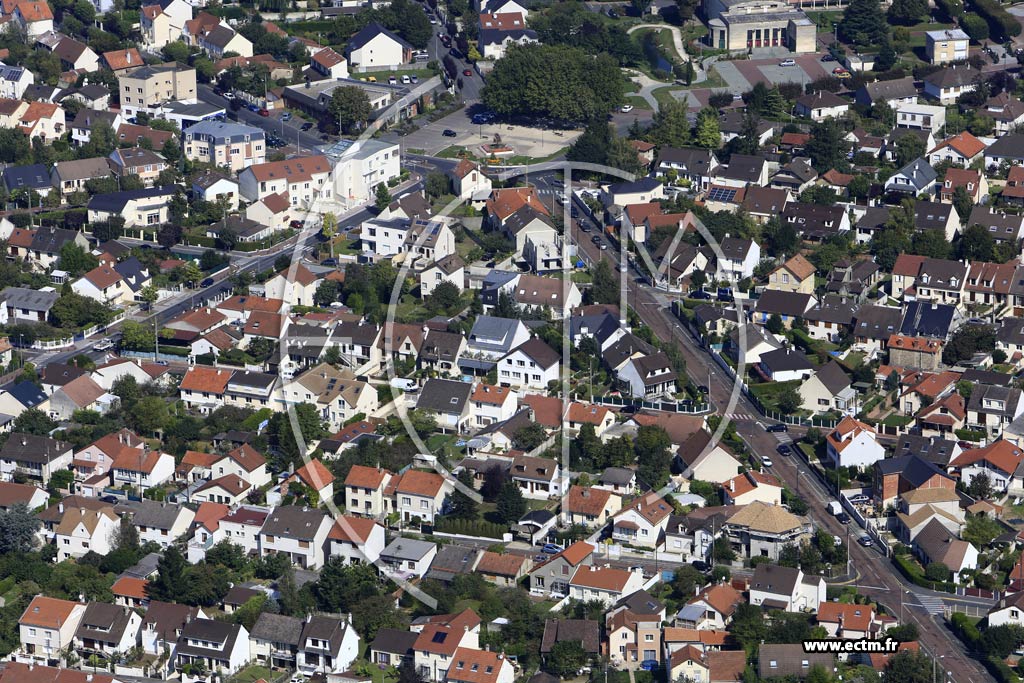 Photo arienne de Morangis (le Parc)