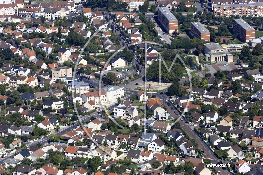 Photo arienne de Morangis (le Parc)
