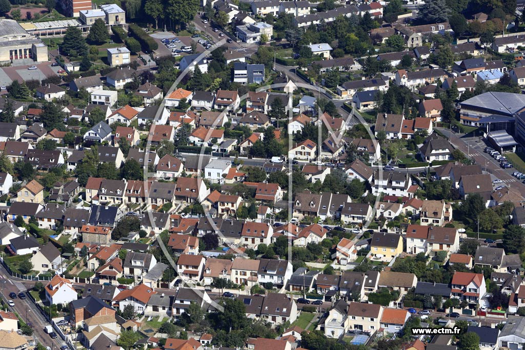 Photo arienne de Morangis (le Parc)
