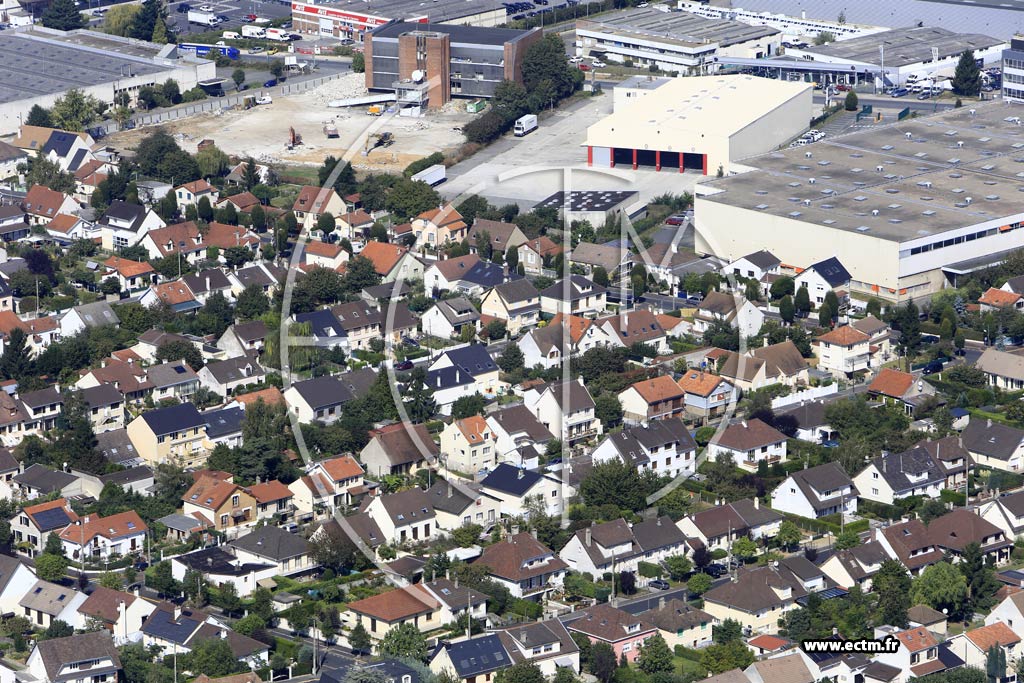 Photo arienne de Morangis (le Val)