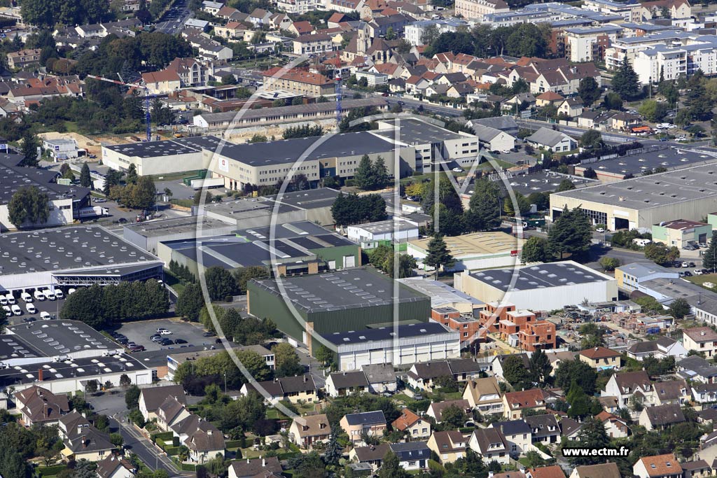 Photo arienne de Morangis (le Val)