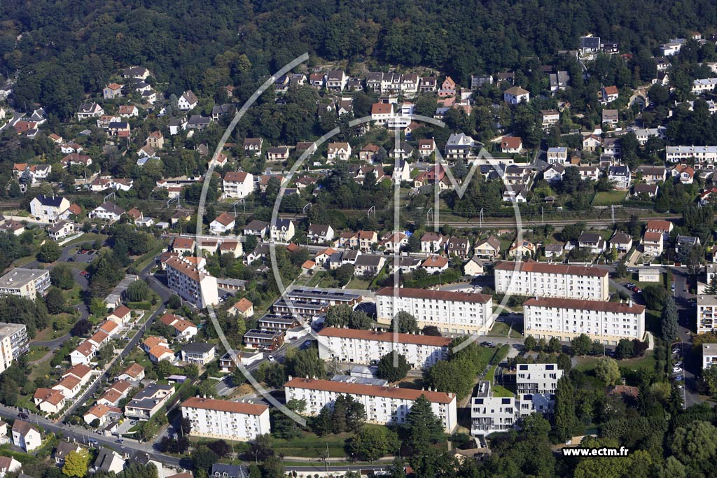 Photo arienne de Palaiseau (Fourcherolles)