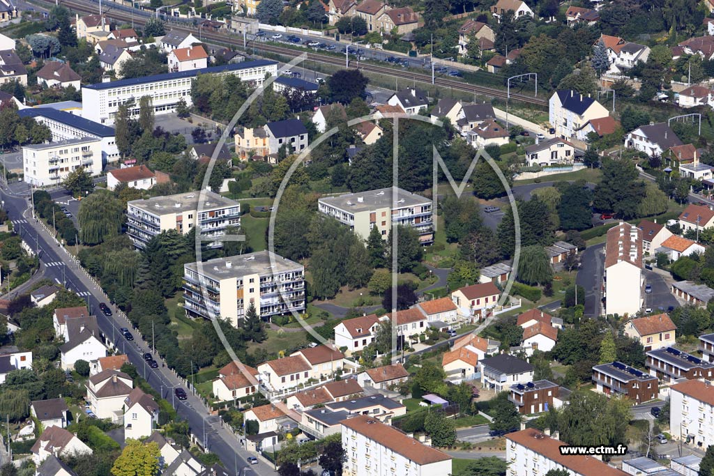 Photo arienne de Palaiseau (Fourcherolles)