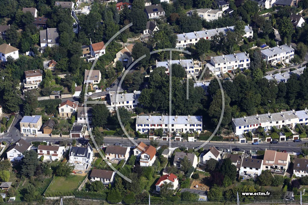 Photo arienne de Palaiseau (la Butte de Reims)