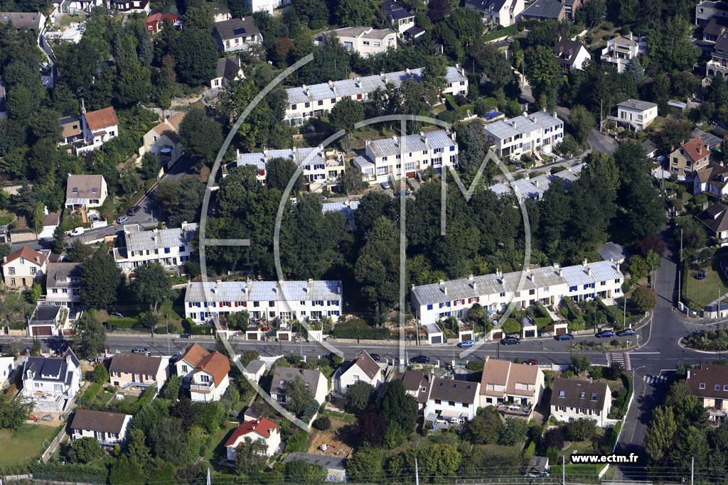 Photo arienne de Palaiseau (la Butte de Reims)