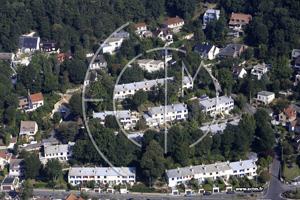 Photo arienne de Palaiseau (la Butte de Reims)