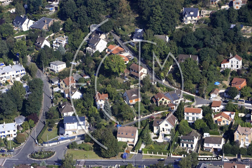 Photo arienne de Palaiseau (la Butte de Reims)