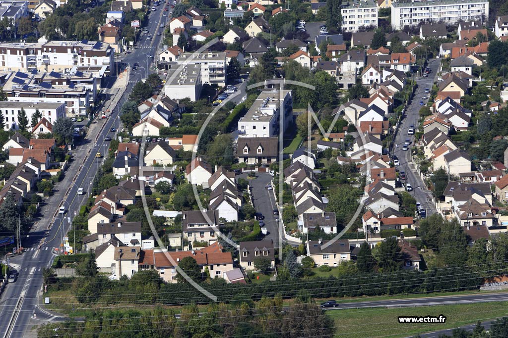 Photo arienne de Palaiseau (la Garenne)